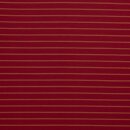 Baumwolljersey mit Streifen, Isa HW26/27, deep claret...
