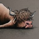 Cheeky Animals by Thorsten Berger, Panel, Hochlandrind...