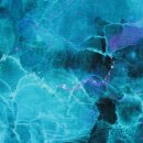 Connected to Universe by Christiane Zielinski, aqua. 755746, 260g/m²