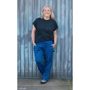 Davos, gerauhter Sweat, Drachenschuppen blau, 947255,...