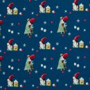 Winterwonderland by Sabine Marschall, Wichtel, blau,...