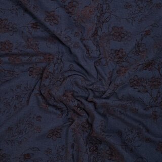Woven Cotton/Chenille Jacquard Denim, 50, 410163, 405g/m²