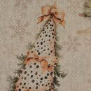 Weihnachtlicher Dekostoff mit Tannenbäumen, Lodi,...