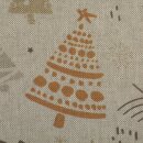 Weihnachtlicher Dekostoff mit Tannenbäumen, Lodi,...