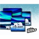 On the Rocks by Thorsten Berger, Kombi Polarlichter, Sweat gerauht, 606643, ca. 295g/m²