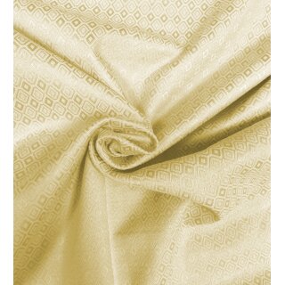 Jacquard gewebt, kleine Rauten, vanille/beige, Trachten, 2123505006