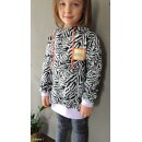 Emily, Jacquard-Jersey, Tiger schwarz/weiß, 300299,...
