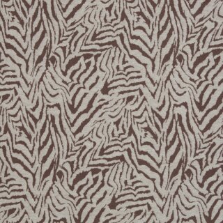Emily, Jacquard-Jersey, Tiger schlamm/natur, 300676, 220g/m²