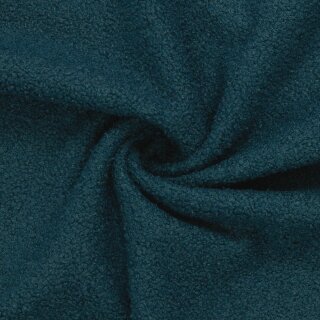 Teddy, Teddyboucle-Fleece, petrol, 7493, 390g/m²