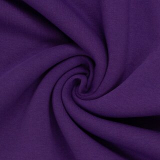 kuschelig gerauhter Sweat Hanni HW26/27, petunia, 647, 350g/m²