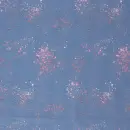 gerauhter Sweat mit Sprenkeln, stahlblau,...