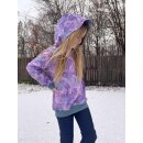 Eisblumen by Christiane Zielinski, Modalsweat, lila/ flieder, 870645, 260g/m²