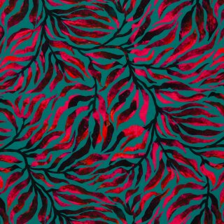 Luminoso by Bienvenido Colorido, Jersey, türkis/pink, 882747, 210g/m²