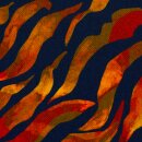 Luminoso by Bienvenido Colorido, Jersey, dklblau/orange, 882597, 210g/m²
