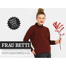 Frau Betti, Fledermaussweater, Gr. XS-XXL, Papierschnittmuster, Studio Schnittreif