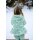 Fluffy by Mrs Mint, Schneeflocke mint, Sweat ungerauht, 125261, 295g/m²