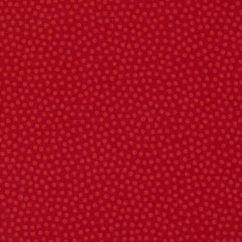 bedruckte BW-Webware mit kleinen Tupfen, rot, Dotty, 100638,  130g/m²
