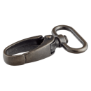 Karabinerhaken, 4cm breit, altsilber, 5007520400833612