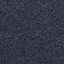 Eike Sweat melange dunkelblau (1598) , gerauht, 245g/m&sup2;
