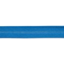 Schrägband uni royalblau, 20mm, Fb. 66