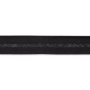 Schrägband uni schwarz, 20mm, Fb. 80