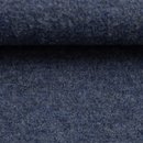 Naomi melange, jeansblau, gekochte Wolle,  001744, 385g/m²