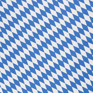 bedruckte Baumwolle mit blauen Rauten, Bavaria, 253005, 130g/m²