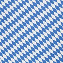 bedruckte Baumwolle mit blauen Rauten, Bavaria, 253005, 130g/m&sup2;
