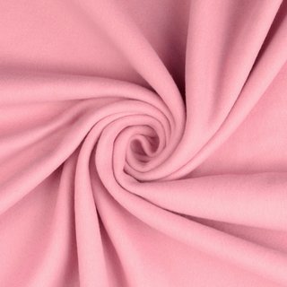 Baumwoll Organic Fleece, rosa, 133269.3016, 320g/m²