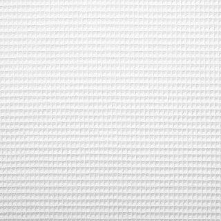 Waffelpiqué uni, weiß, 100011, Nelson, Ökotex 230g/m²