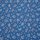 Fresh Fruits Cotton, bedruckte BW-Popeline mit Streublümchen, blau, Hilco, A 1633/2