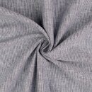 Leinen-Baumwoll Druck mit schmalen Streifen, blau,...