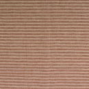 Leinen-Baumwoll Druck mit Streifen, terracotta, 129443.5009, 176g/m&sup2;