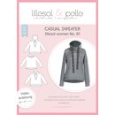 Papierschnittmuster lillesol women No.61 Casual Sweater *...