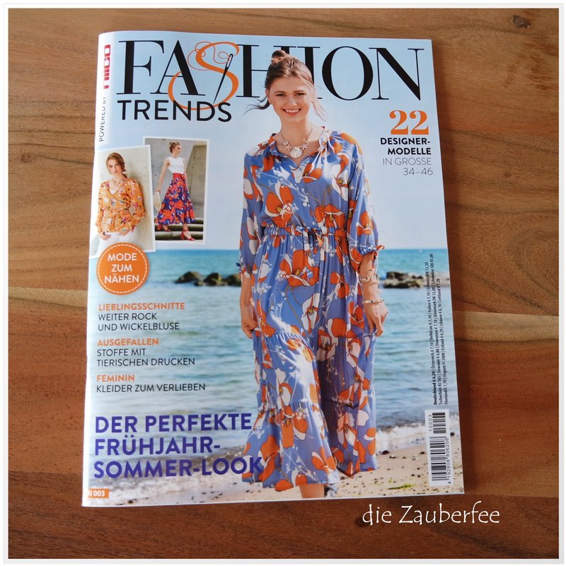 Fashion Trends by Hilco, Nähzeitschrift, 22 Designer Modelle Gr. 36-46, Frühjahr/Sommer 2021