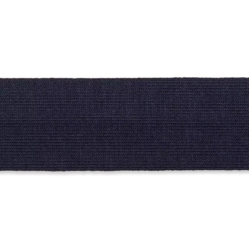Jerseyschrägband dunkelblau, Baumwolle, 2cm breit, Fb.68