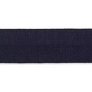 Jerseyschrägband dunkelblau, Baumwolle, 2cm breit,...