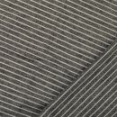 Leinen-Baumwoll Druck mit Streifen, schwarz, 129443.5001, 176g/m&sup2;