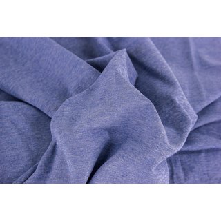 Jenna, Melange-Sweat, blau (1253), gerauht, 280 g/m²