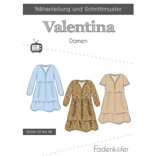 Kleid Valentina für Damen, Fadenkäfer, Gr....