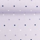 bedruckte Baumwolle mit kl. Punkten, hellblau, Kim, 134252, 130g/m²