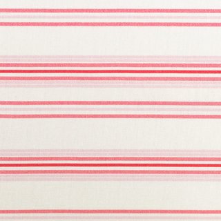bedruckte Baumwolle mit Streifen, weiß/rosa, Kim, 135010,...