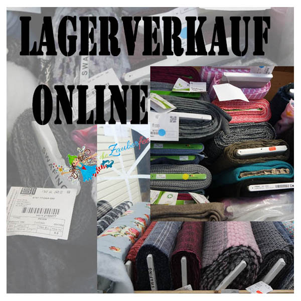 Lagerverkauf online - Stoffe zu Knallerpreisen!!!